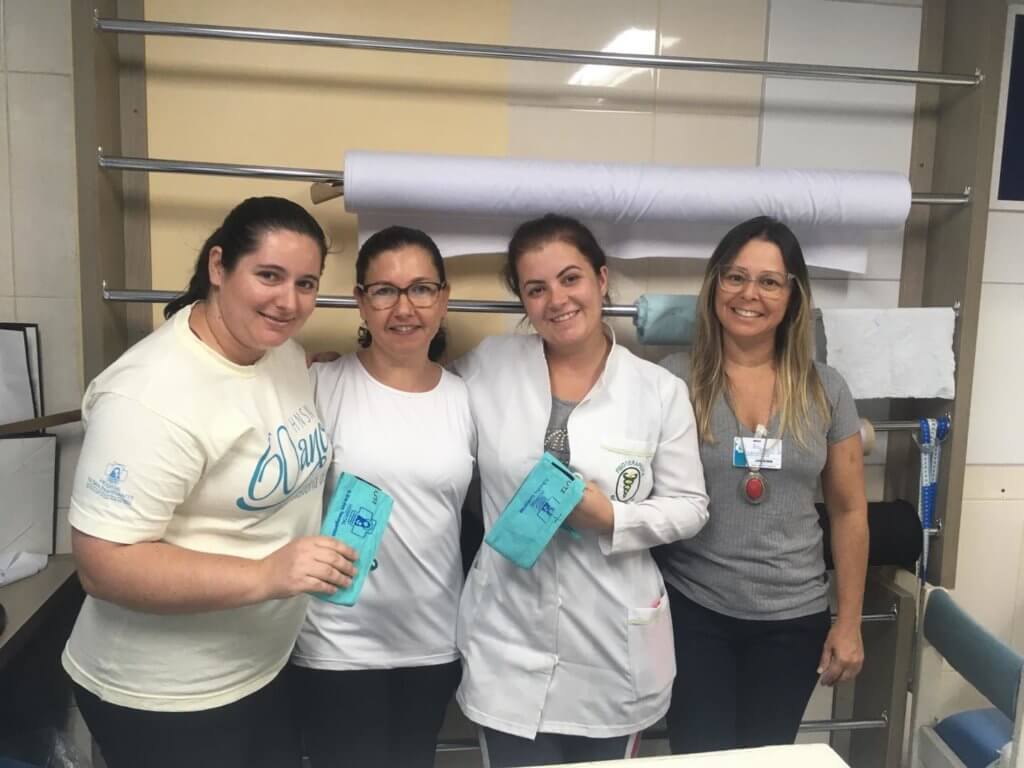 Costureiras criam equipamento de reabilitação para pacientes da UTI em  Torres - AESC - Educação e Saúde