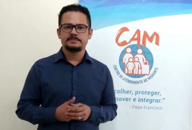 CAM media webnário na 1ª Semana do Migrante do RS