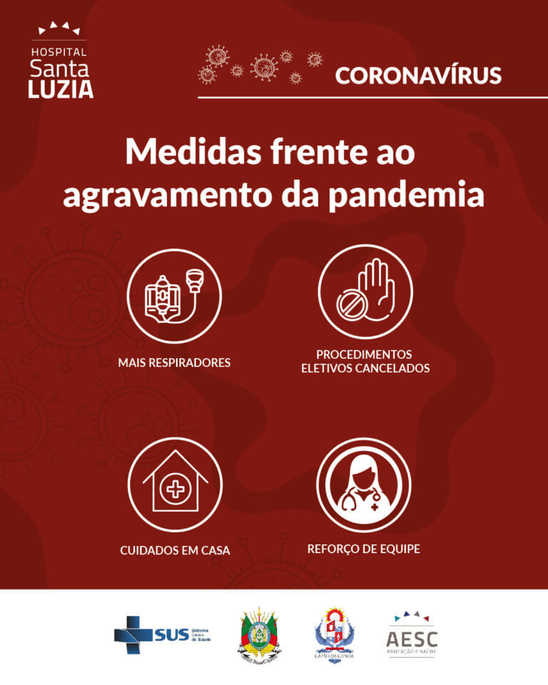 COMUNICADO 01/2021 | Covid-19 | Hospital Santa Luzia