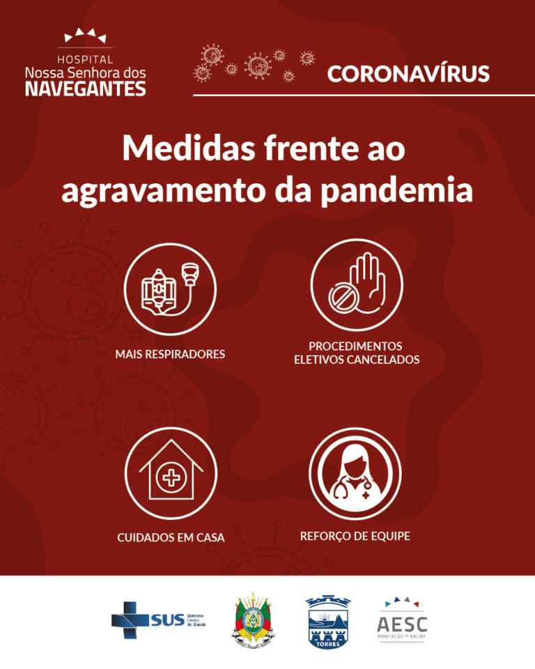 COMUNICADO 01/2021 | Covid-19 |  Hospital N. Sra. dos Navegantes