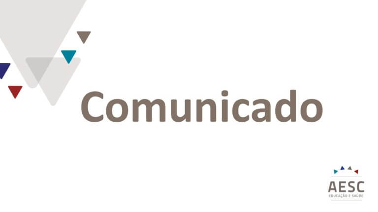 Comunicado Institucional 01/2021