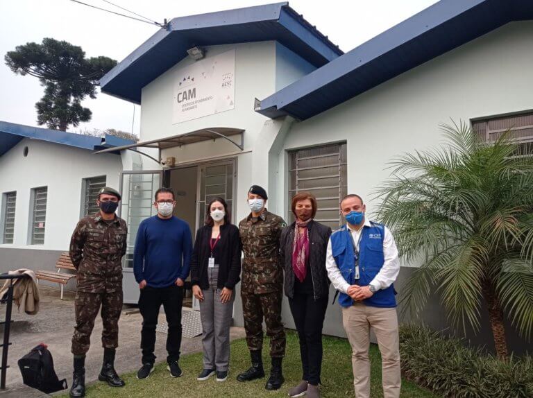 Centro de Atendimento ao Migrante recebe representantes da Operação Acolhida