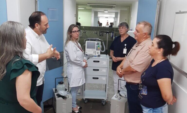 Hospital Santa Luzia adquire novos equipamentos com doação de vereador